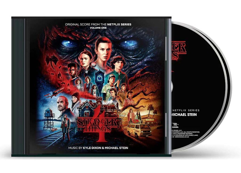 Stranger Things Season 4 Original Score 2X CD Black