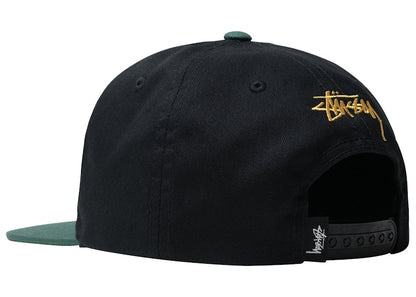 Stussy 2-Tone Vintage Cap Black