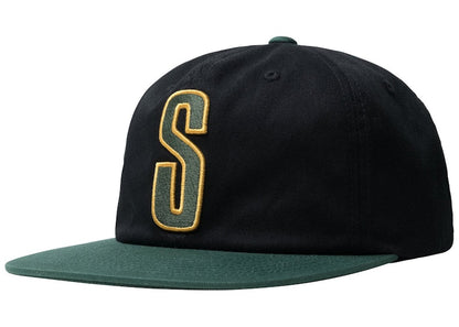 Stussy 2-Tone Vintage Cap Black