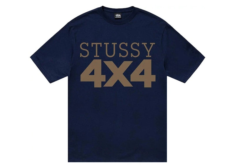 Stussy 4X4 Tee Navy