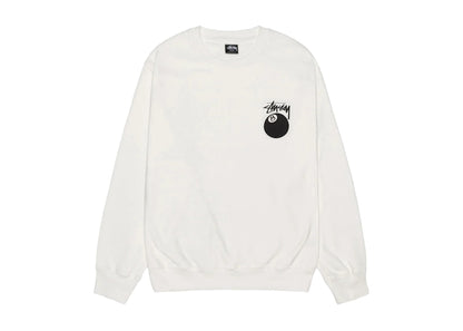 Stussy 8 Ball Pigment Dyed Crew Natural