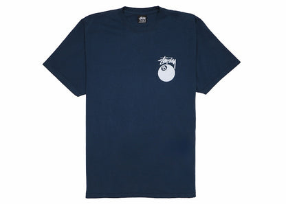 Stussy 8 Ball Pigment Dyed Tee Navy
