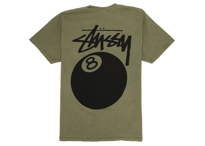 Stussy 8 Ball Pigment Dyed Tee Olive