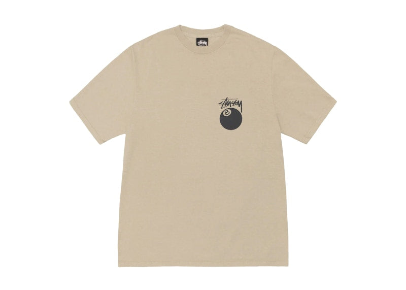Stussy 8 Ball Tee Pigment Dyed T-shirt Khaki