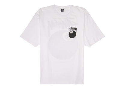 Stussy 8 Ball Tee White