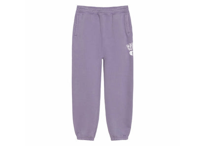 Stussy 80 Fleece Pant Ash Purple