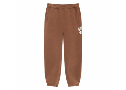 Stussy 80 Fleece Pant Brown