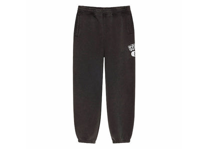 Stussy 80 Fleece Pant Washed Black