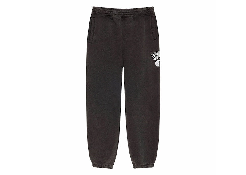 Stussy 80 Fleece Pant Washed Black