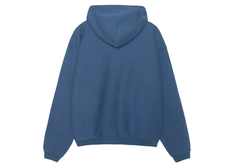 Stussy 80 Relaxed Hoodie Blue