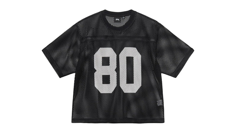 Stussy 80 Team Jersey Black