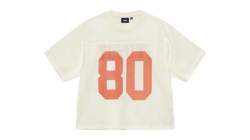 Stussy 80 Team Jersey Natural