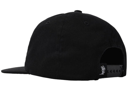 Stussy 93 Slick Crown Low Pro Cap Black