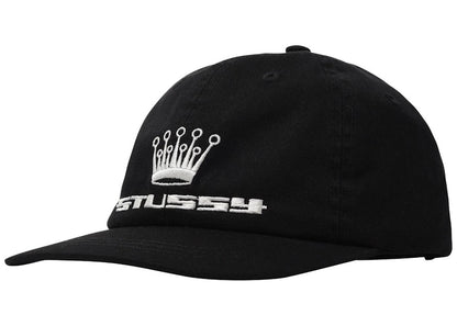 Stussy 93 Slick Crown Low Pro Cap Black