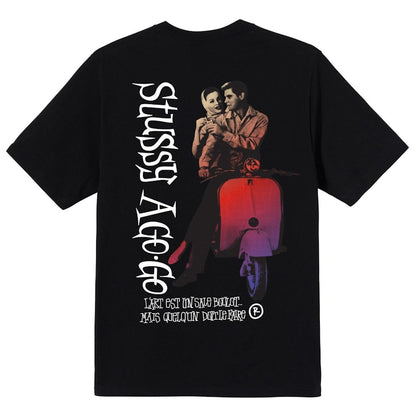 Stussy A Go Go T-shirt Black