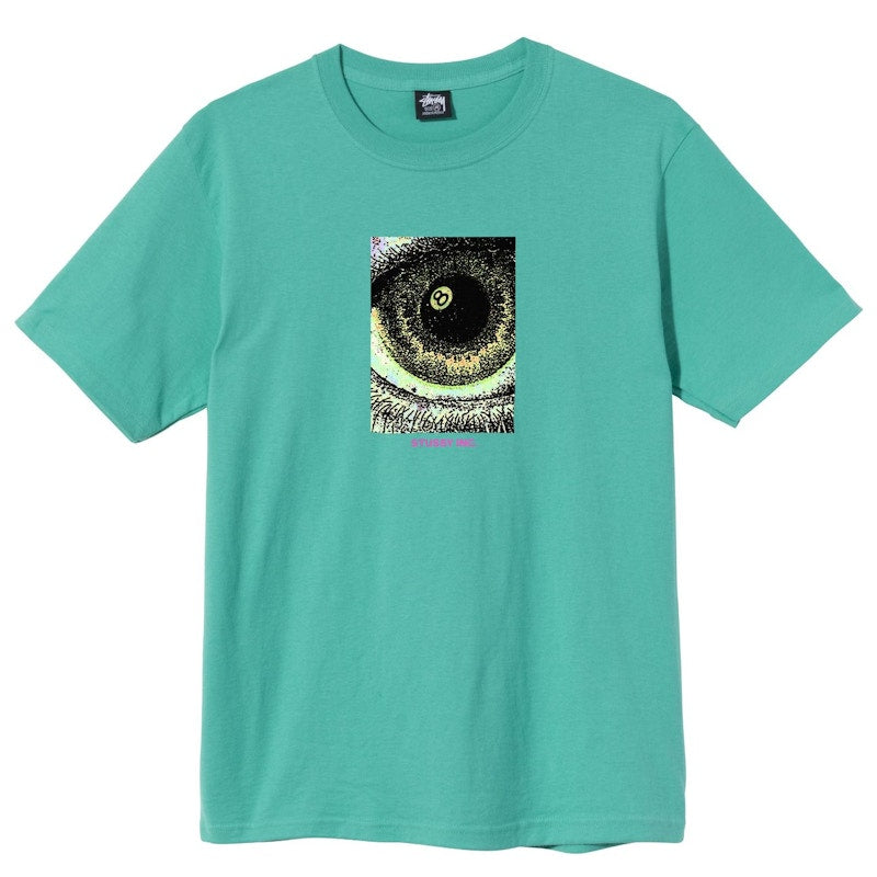 Stussy Acid Eye T-shirt Green