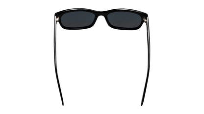 Stussy Alan Sunglasses Black/Black Lens