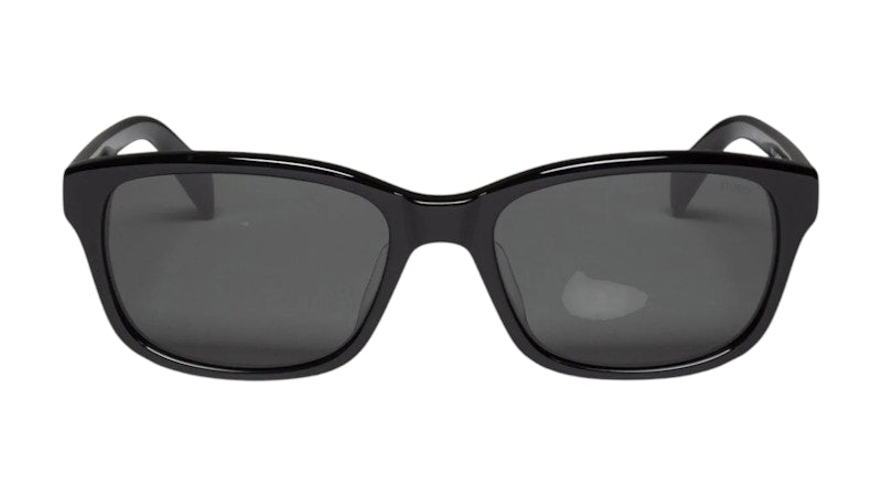 Stussy Alan Sunglasses Black/Black Lens