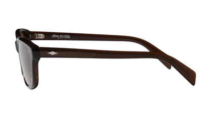 Stussy Alan Sunglasses Brown/Brown Lens