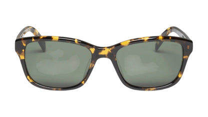 Stussy Alan Sunglasses Olive Tortoise/Green Lens