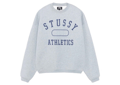 Stussy Athletics Crew Grey Heather
