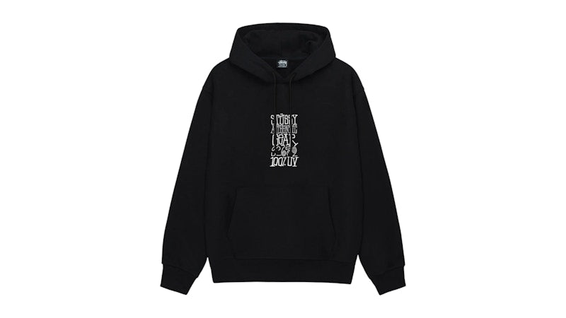 Stussy Authentic Gear Hoodie Black