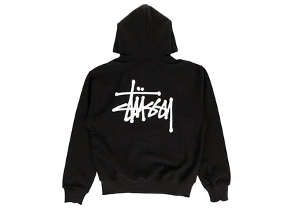 Stussy Basic Zip Hoodie Black