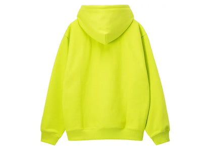 Stussy Back Applique Hoodie Keylime
