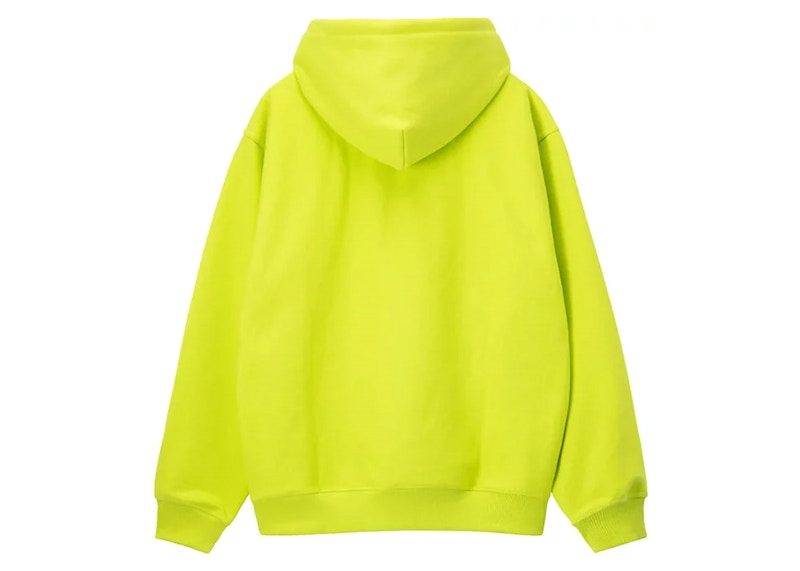 Stussy Back Applique Hoodie Keylime