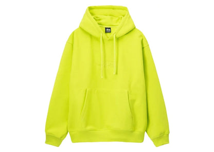Stussy Back Applique Hoodie Keylime