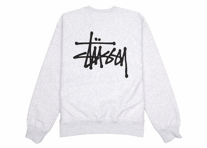 Stussy Basic Crew Ash Heather