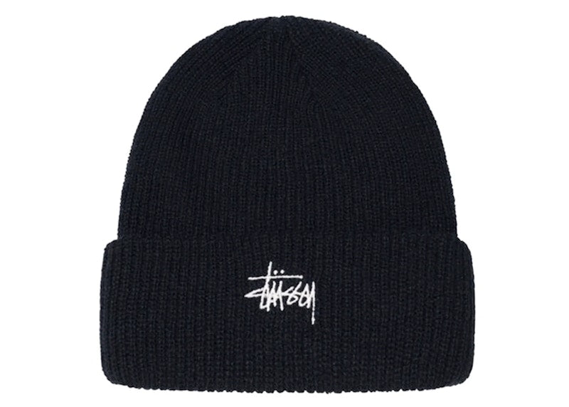 Stussy Basic Cuff Beanie Black