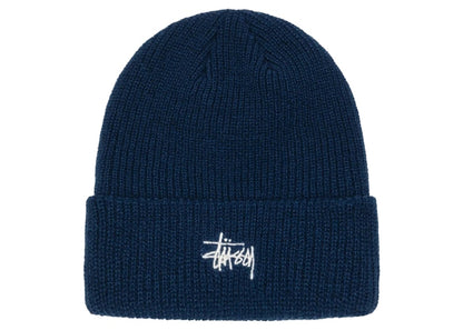 Stussy Basic Cuff Beanie Blueberry