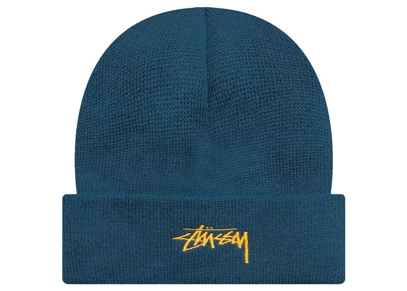 Stussy Basic Cuff Beanie Dark Teal