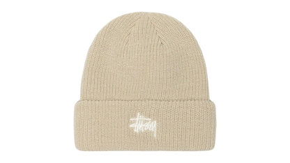 Stussy Basic Cuff Beanie Faded Tan