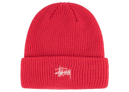 Stussy Basic Cuff Beanie Hot Pink
