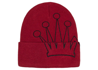 Stussy Basic Cuff Beanie Maroon