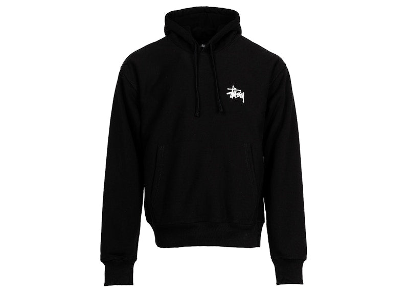 Stussy Basic Hoodie Black