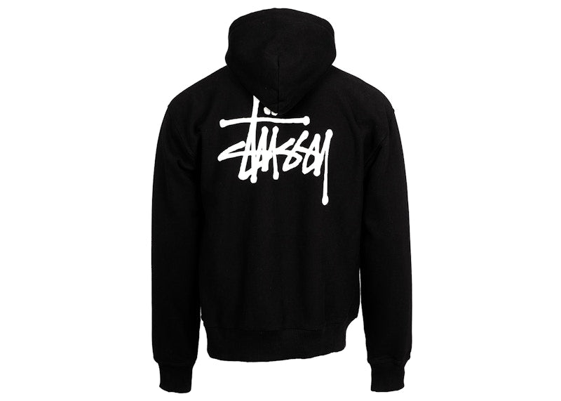 Stussy Basic Hoodie Black