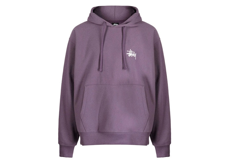 Stussy Basic Hoodie Grape