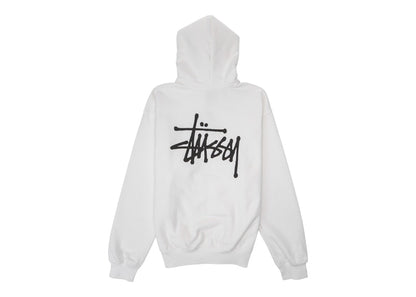 Stussy Basic Hoodie White/Black