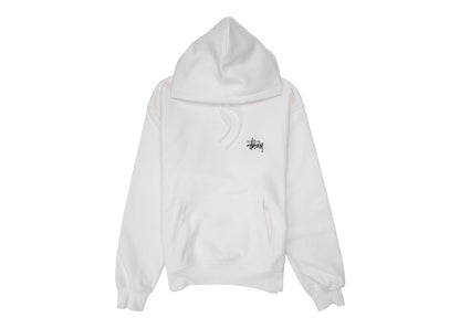 Stussy Basic Hoodie White/Black