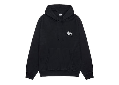 Stussy Basic Pigment Dyed Hoodie Black