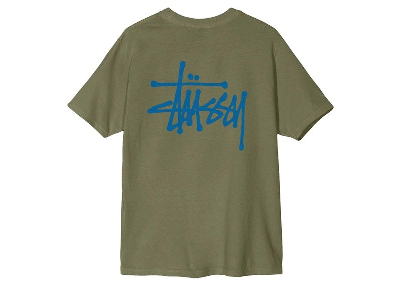 Stussy Basic Pigment Dyed Tee Olive