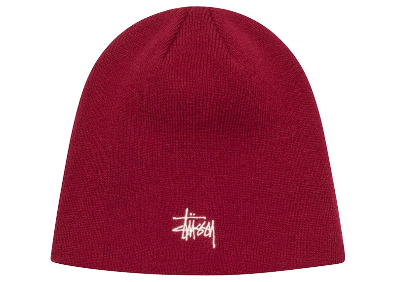 Stussy Basic Skullcap Wine