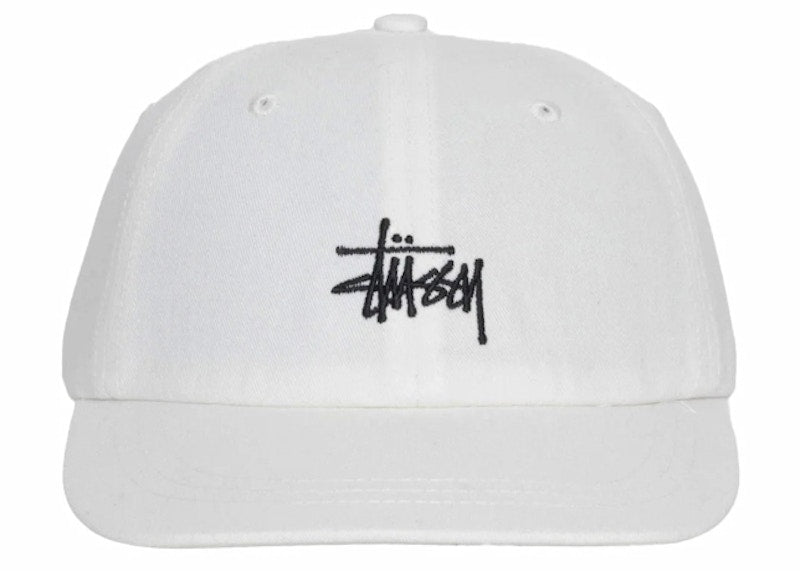 Stussy Basic Stock Low Pro Strapback Cap Natural