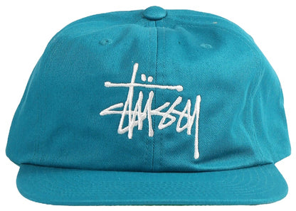 Stussy Basic Strapback Cap Teal