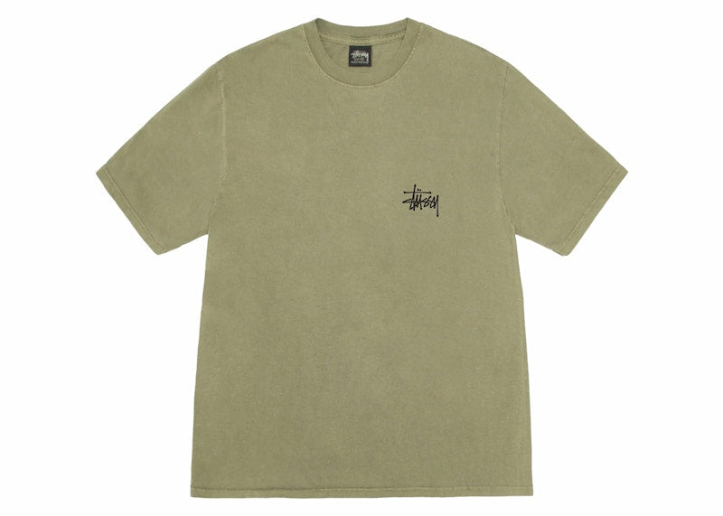 Stussy Basic Pigment Dyed T-shirt Olive