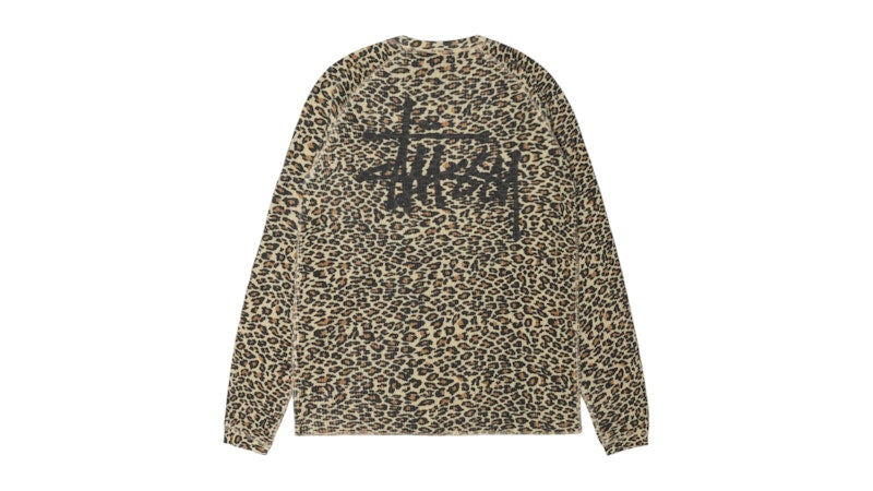 Stussy Basic Thermal Leopard
