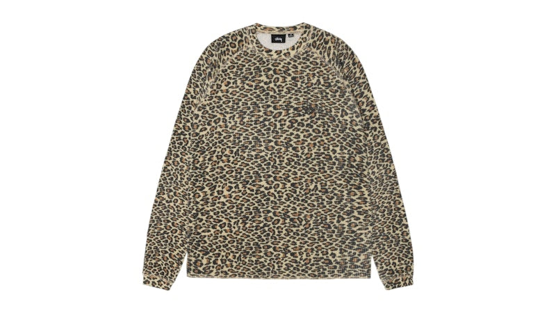 Stussy Basic Thermal Leopard